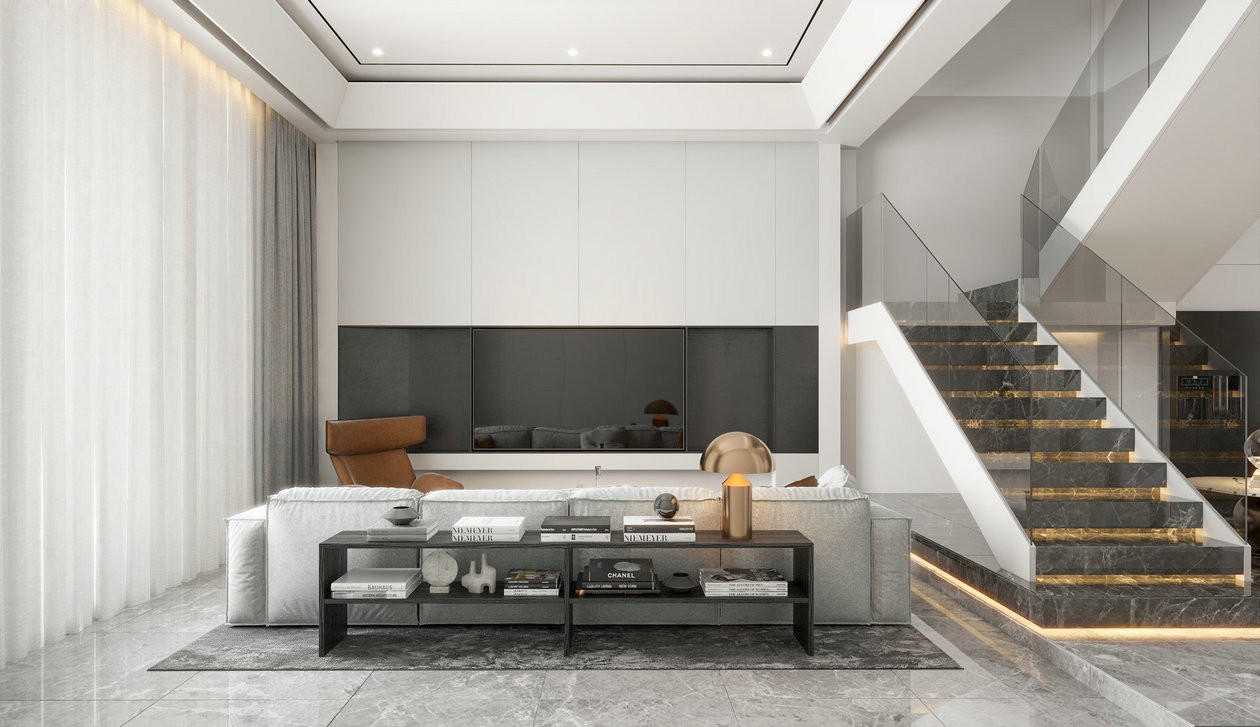 現(xiàn)代簡約風住宅設(shè)計